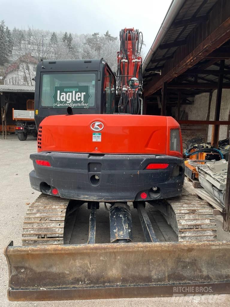 Kubota KX 080-4a2 Середні екскаватори 7т. - 12т.