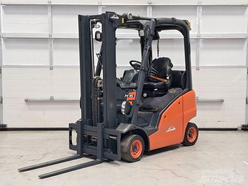 Linde H16D Дизельні навантажувачі
