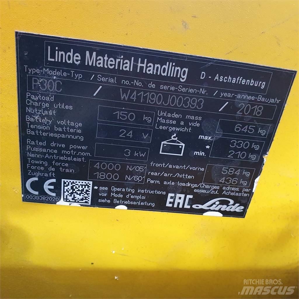 Linde P30C Тягачі колісні