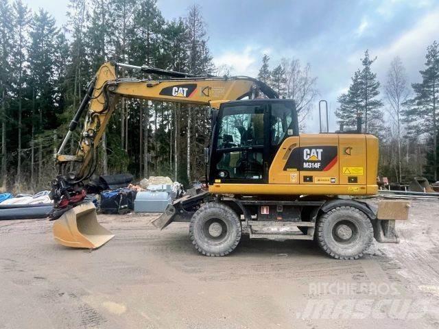 CAT M 314 F Колісні екскаватори