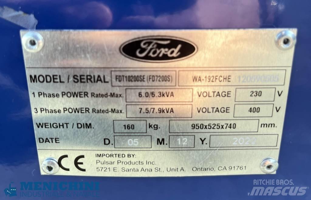 Ford FDT10200SE Дизельні генератори