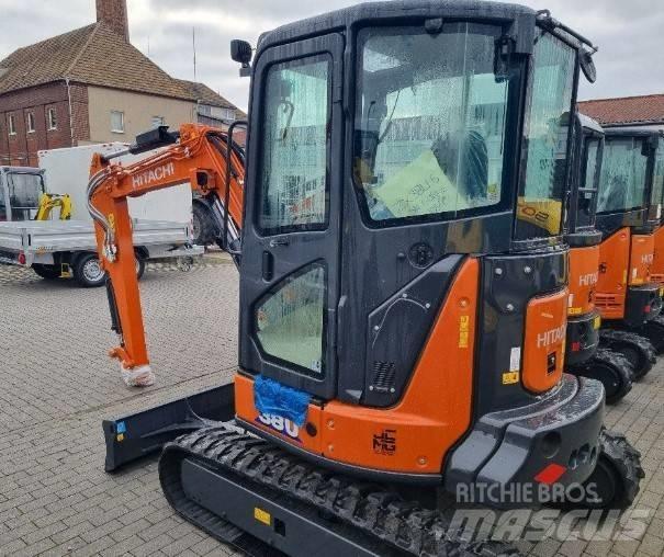 Hitachi ZX38U-6 Міні-екскаватори < 7т