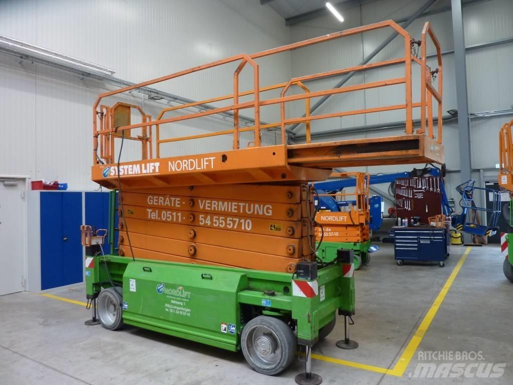 HAB S 175 12 E2WD Підйомники-ножиці