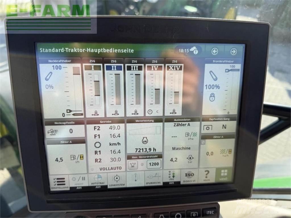 John Deere 6155r Трактори