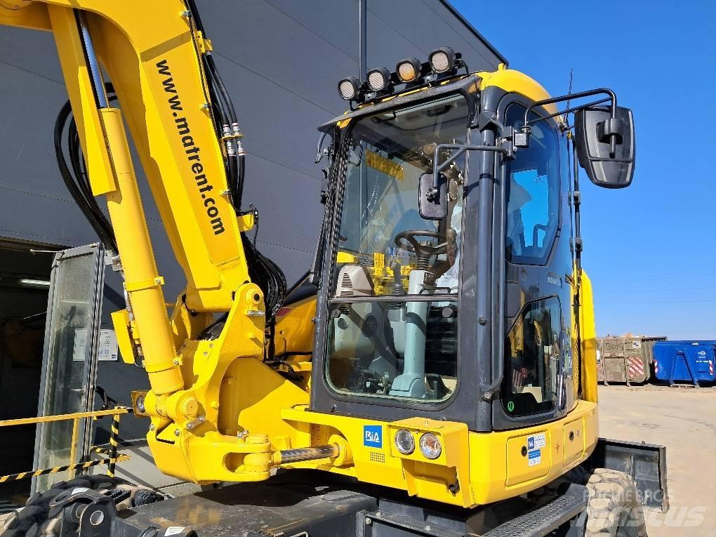 Komatsu PW98MR-11E0 Колісні екскаватори