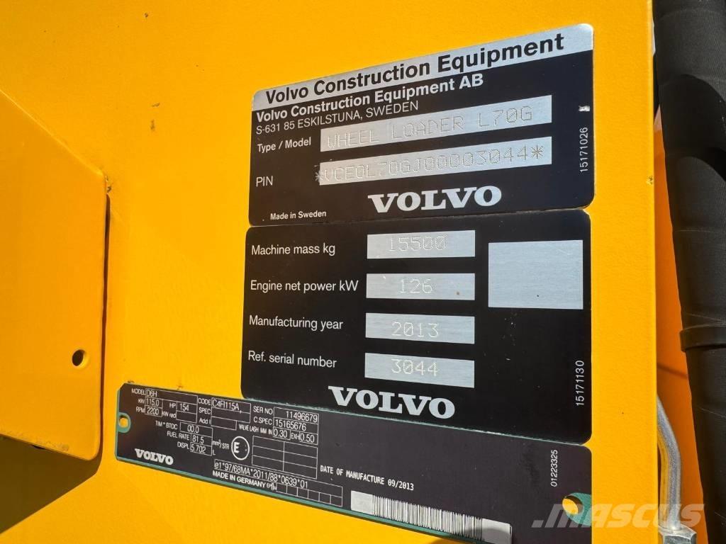 Volvo L 70 G Фронтальні навантажувачі