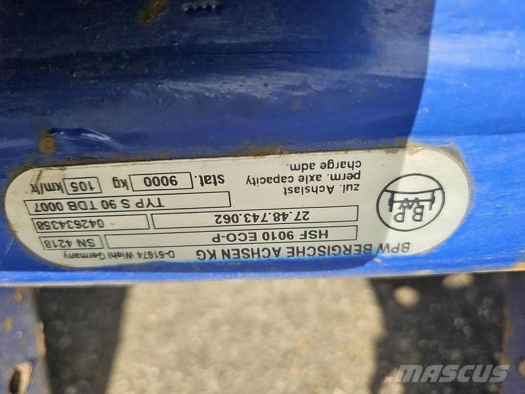 BPW HSF 9010 ECO-P Осі