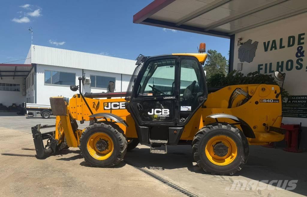 JCB 540-170 Телескопічні навантажувачі
