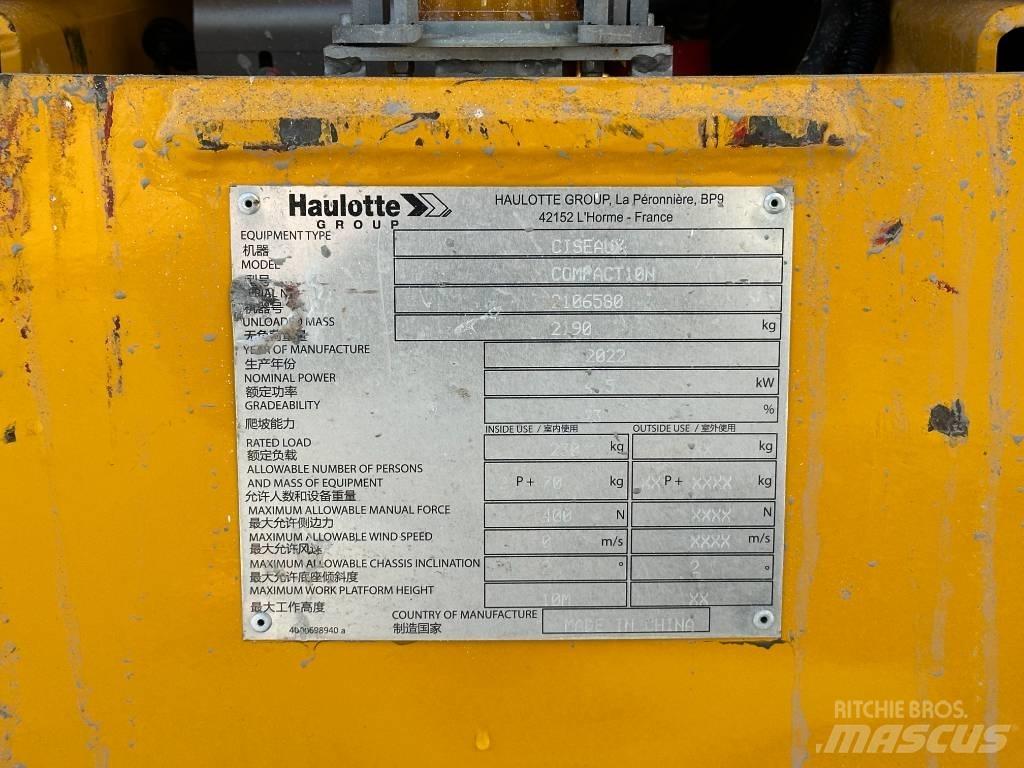 Haulotte COMPACT 10N Підйомники-ножиці