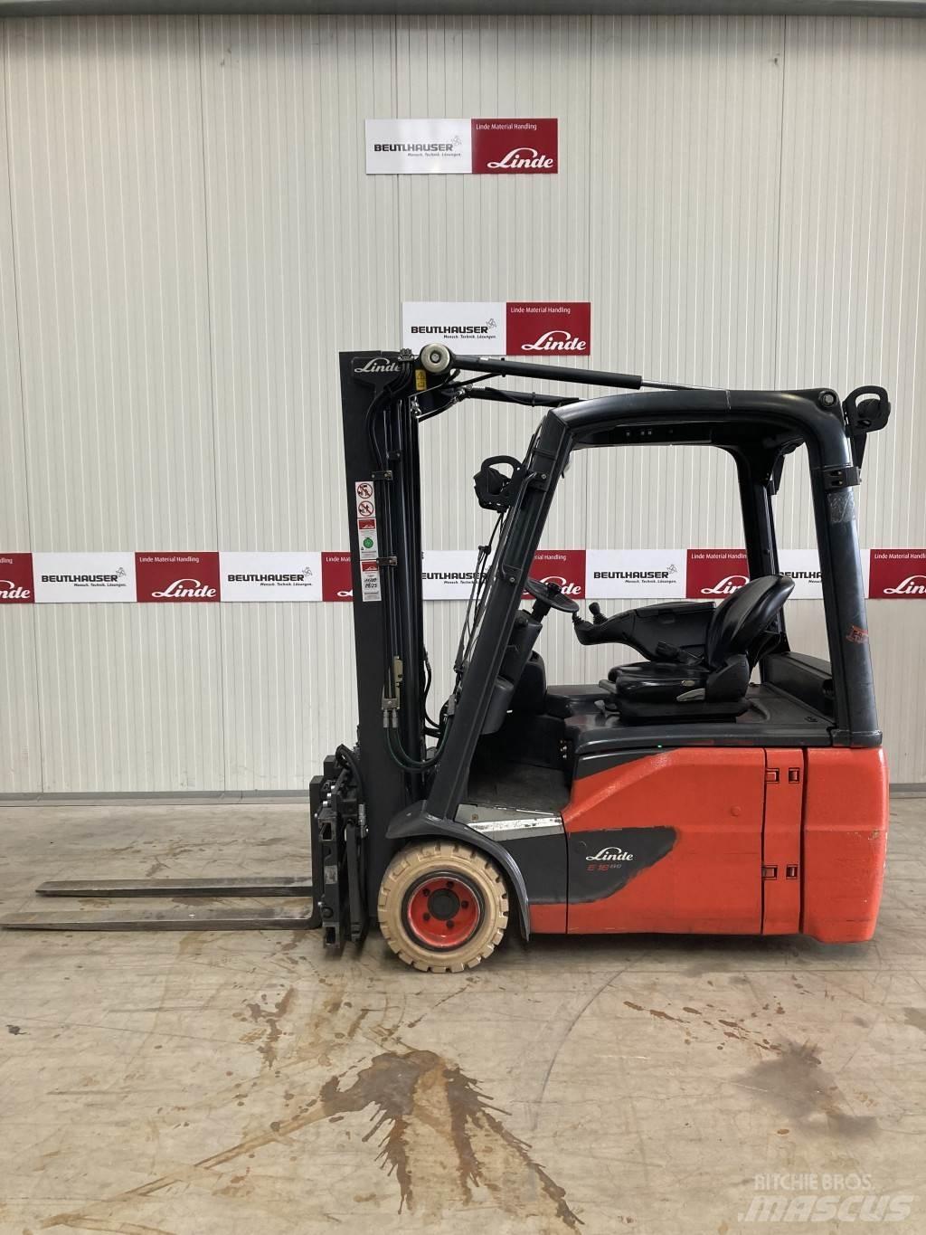 Linde E18 Електронавантажувачі