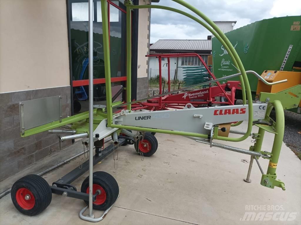 CLAAS LINER 450 Граблі і сінозворушувачі