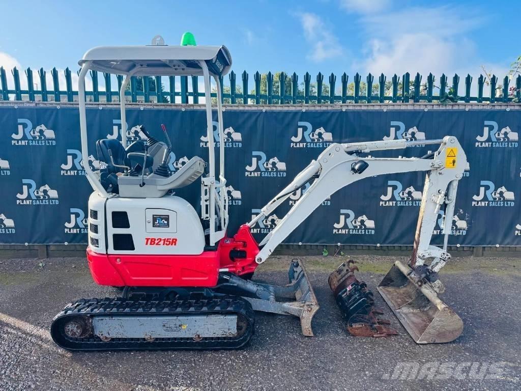 Takeuchi TB 215 R Міні-екскаватори < 7т