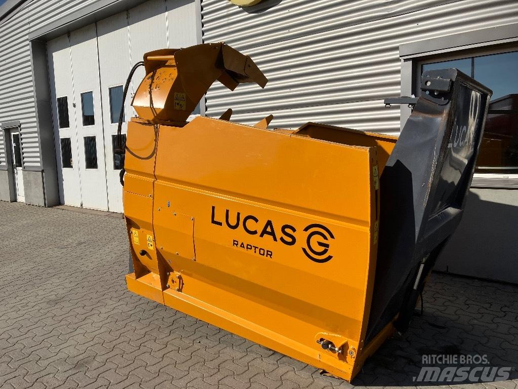 Lucas Raptor Роздрібнювачі, різаки і розпаковувачі тюків