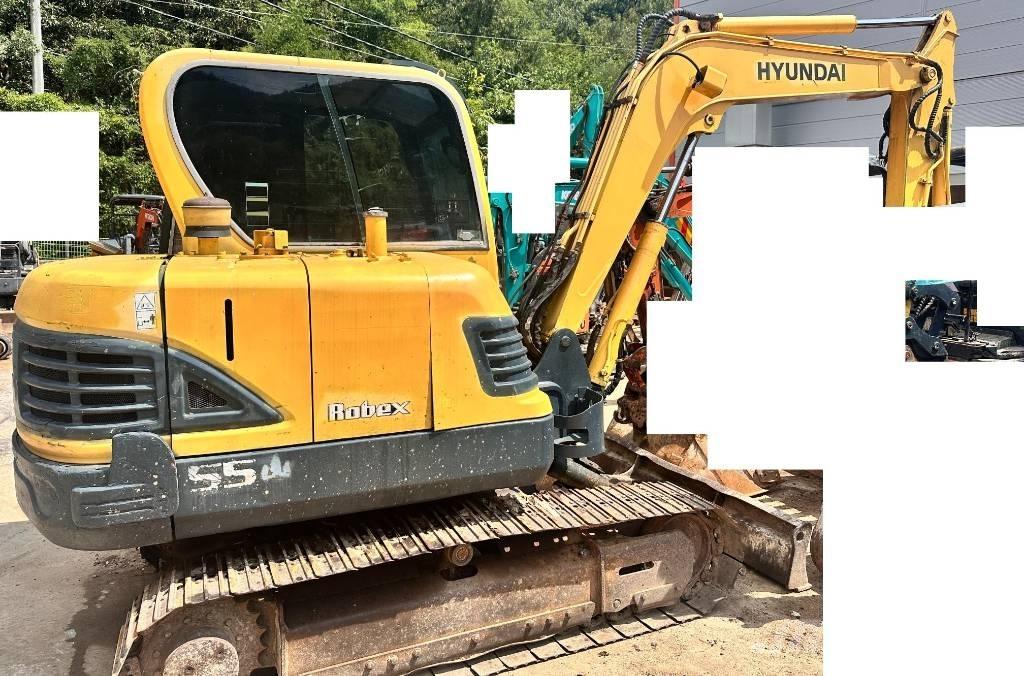 Hyundai Robex 55 Міні-екскаватори < 7т