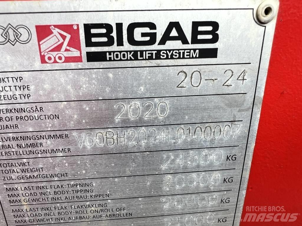 Bigab 20-24 Самосвальні причепи