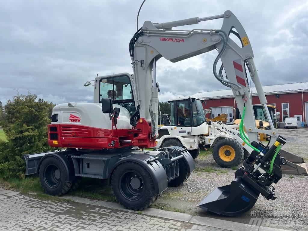 Takeuchi TB 395 W Колісні екскаватори