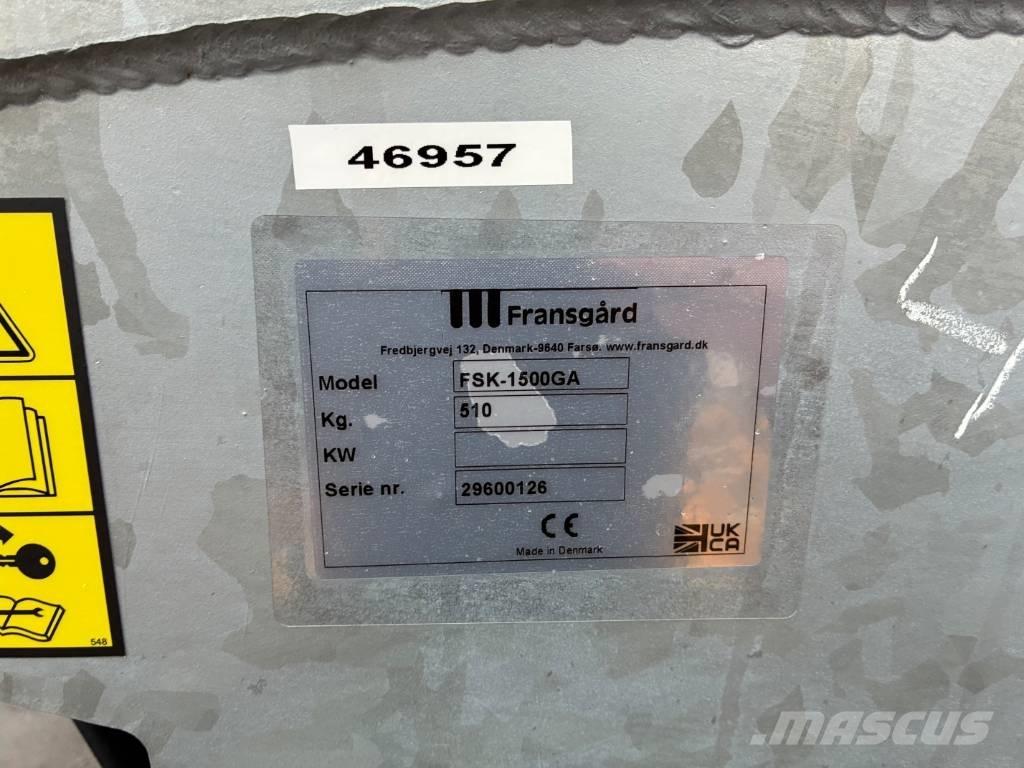 Fransgård FSK-1500 Розсіювачі солі та піску