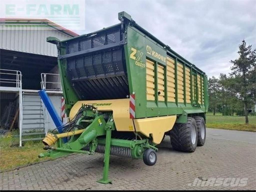 Krone zx 470 gd Причепи перевантажувачі зерна