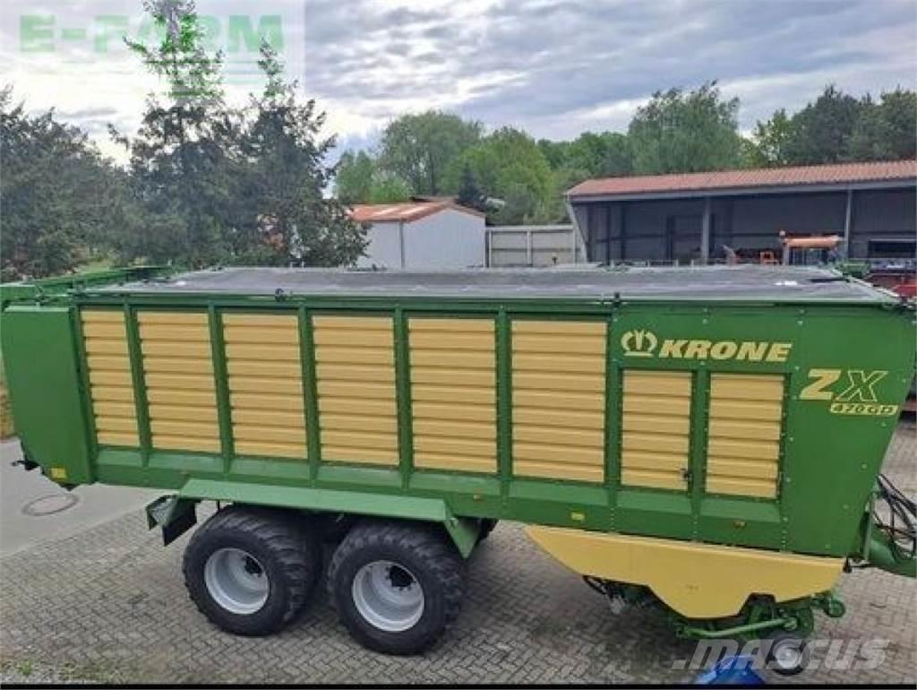 Krone zx 470 gd Причепи перевантажувачі зерна