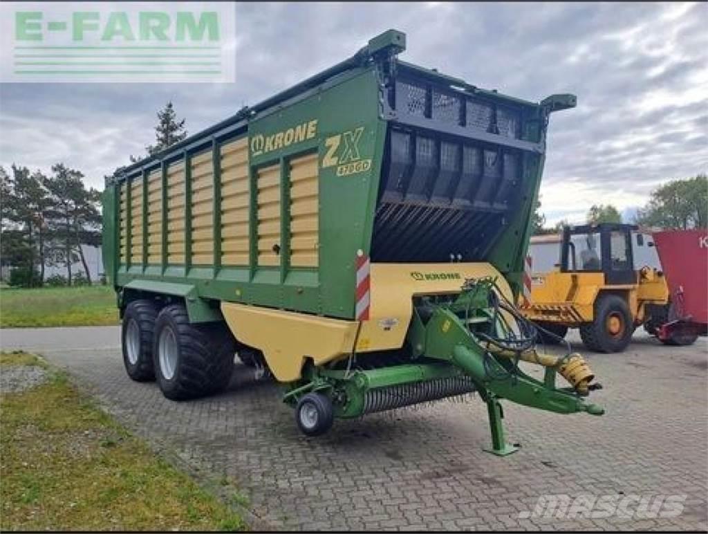 Krone zx 470 gd Причепи перевантажувачі зерна