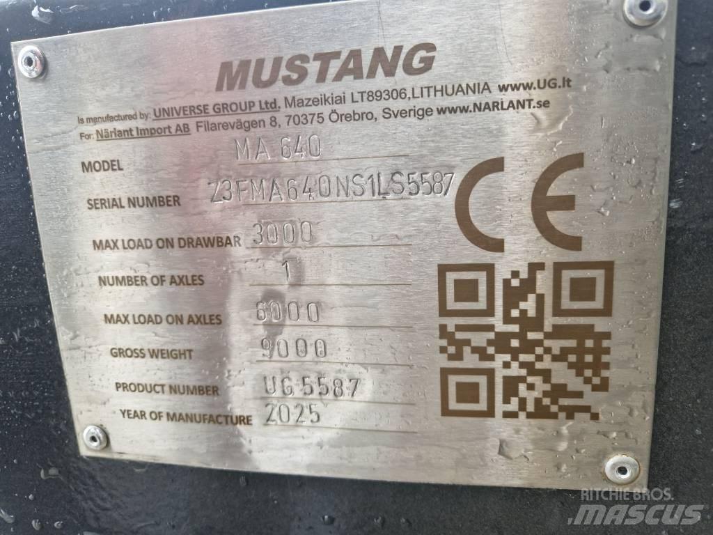 Mustang MA C-640 Інші причепи