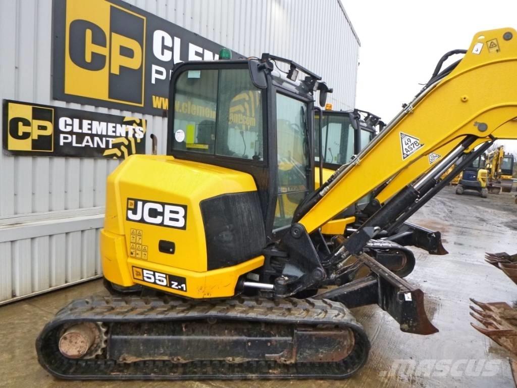 JCB 55 Z-1 Середні екскаватори 7т. - 12т.