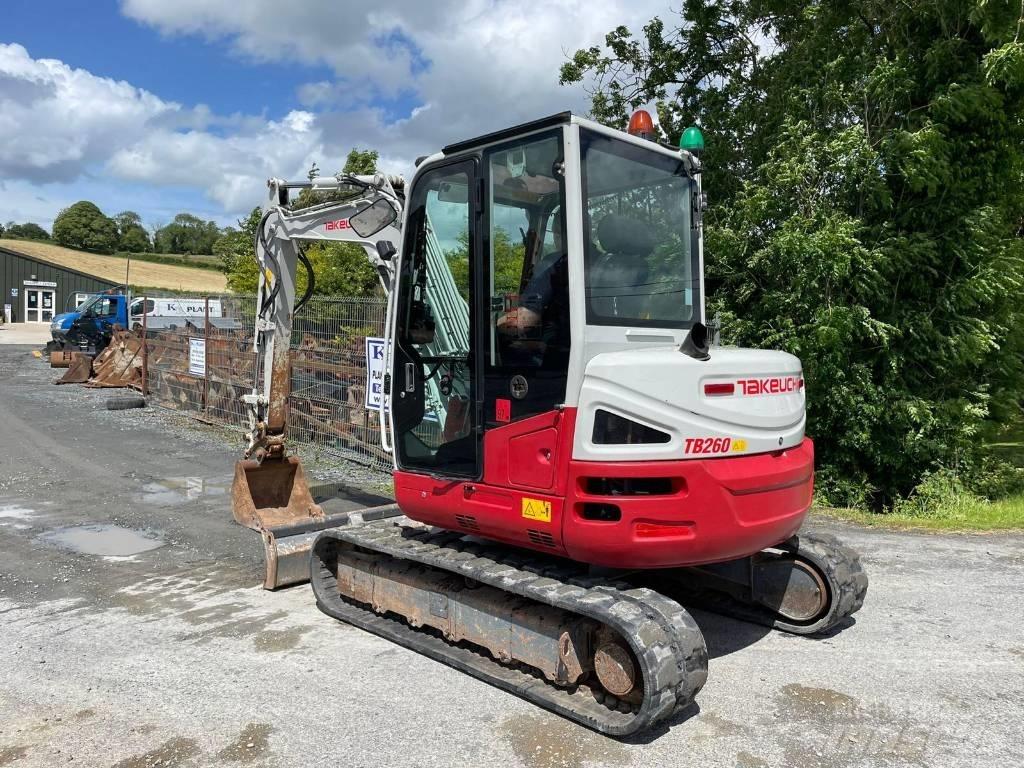 Takeuchi TB 260 Міні-екскаватори < 7т