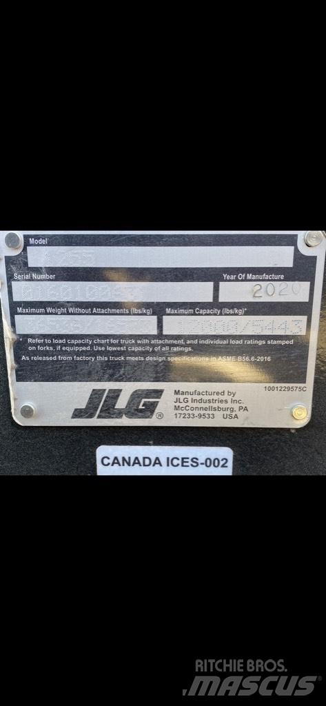 JLG 1255 Телескопічні навантажувачі