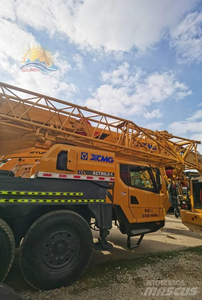 XCMG XCT80L5 автокрани