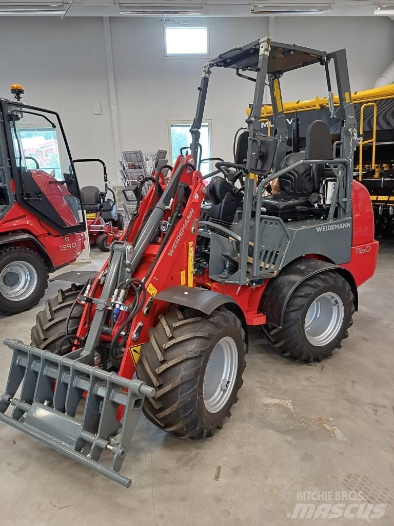 Weidemann 1160 Багатофункціональне обладнання для вантажних і землекопальних робіт