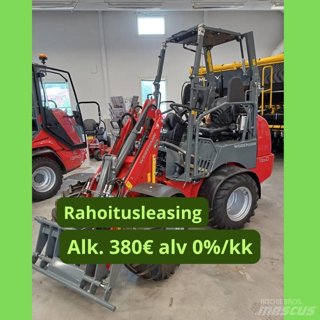 Weidemann 1160 Багатофункціональне обладнання для вантажних і землекопальних робіт