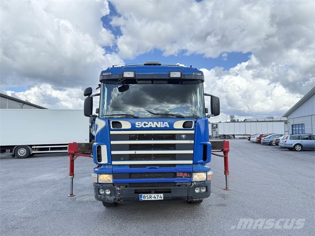 Scania R124 6X2 Автокрани