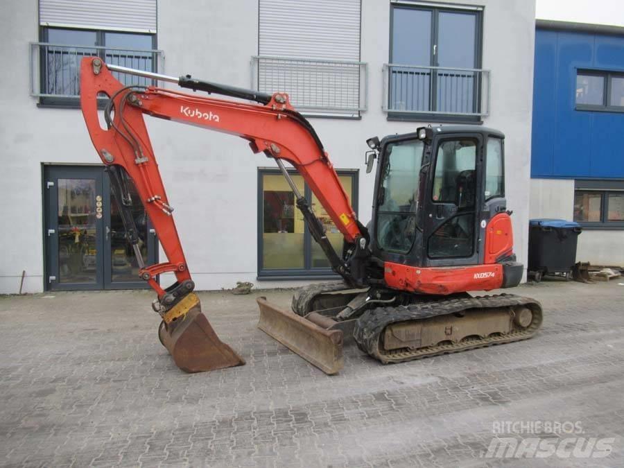Kubota KX 057-4 Міні-екскаватори < 7т