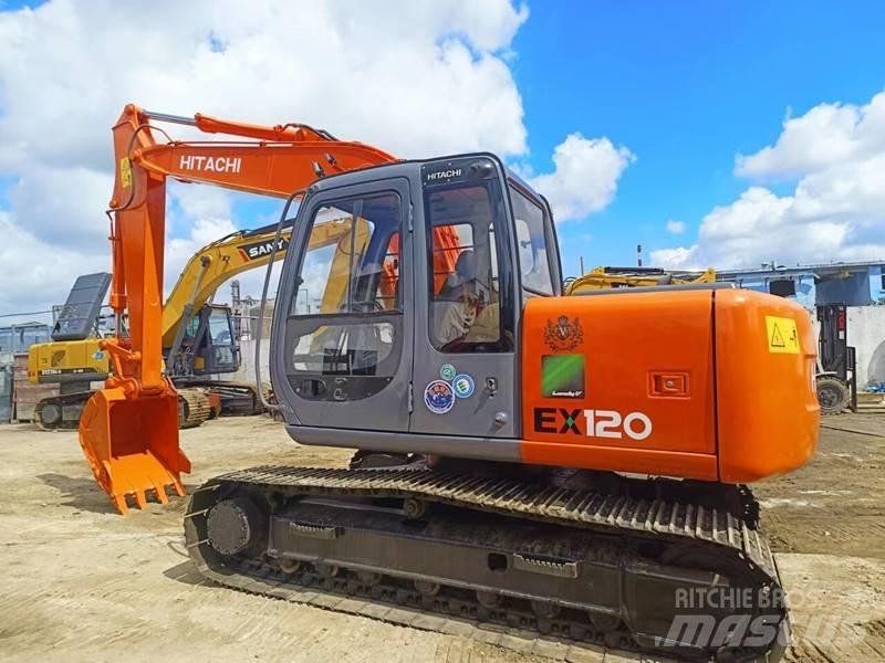 Hitachi EX 120 Гусеничні екскаватори