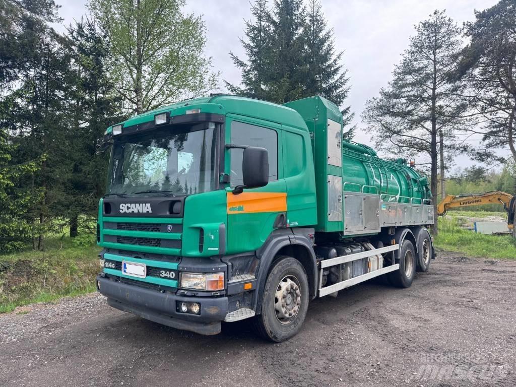 Scania P 114 Комбі/Вакуумні вантажівки
