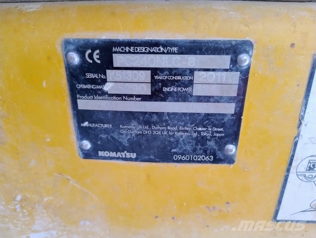 Komatsu PC 240 NLC-8 Гусеничні екскаватори