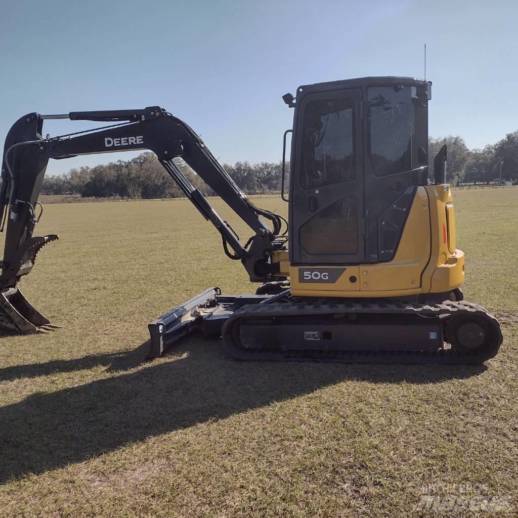 DEERE 50G Міні-екскаватори < 7т