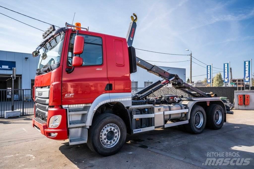 DAF CF 460-6X4-E6 Вантажівки з гаковим підйомом