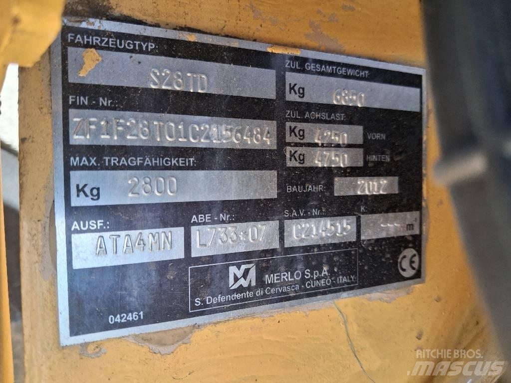 Merlo P 28.8 Телескопічні навантажувачі