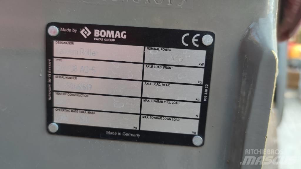 Bomag BW 138 AD Інші дорожні катки
