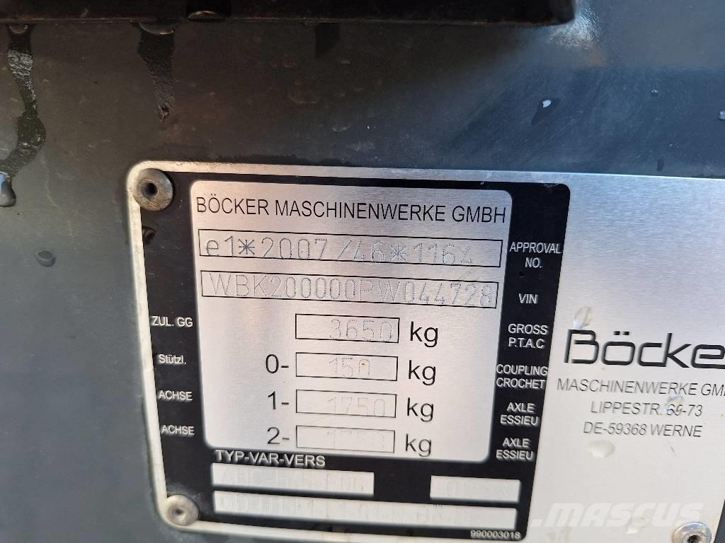 Böcker AHK 36/2400 Інші крани