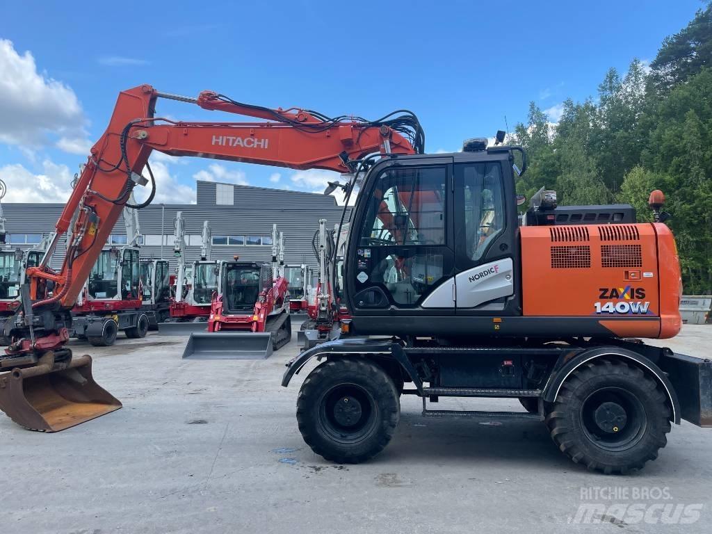 Hitachi ZX 140 W-6 Колісні екскаватори