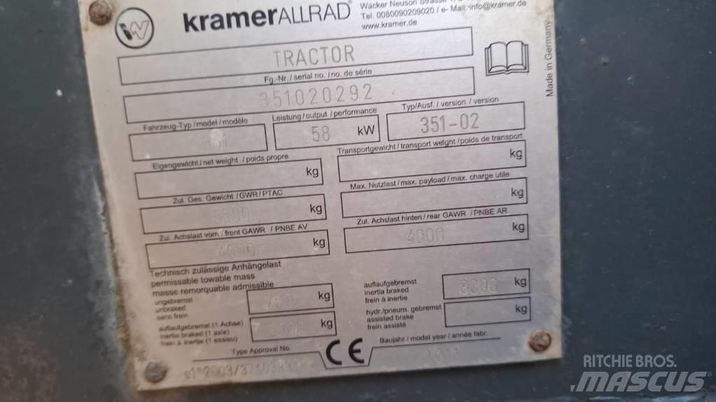 Kramer 480 Фронтальні навантажувачі