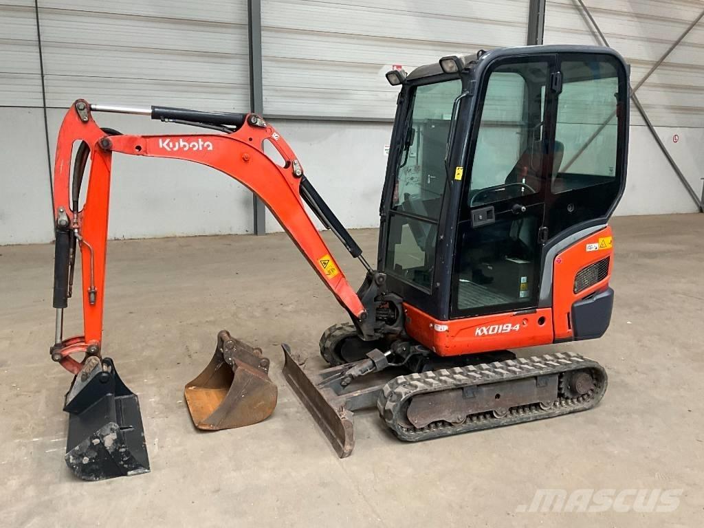 Kubota KX 019-4 Міні-екскаватори < 7т