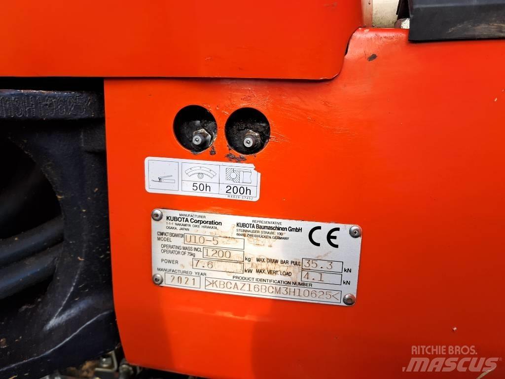 Kubota U10-5 Міні-екскаватори < 7т