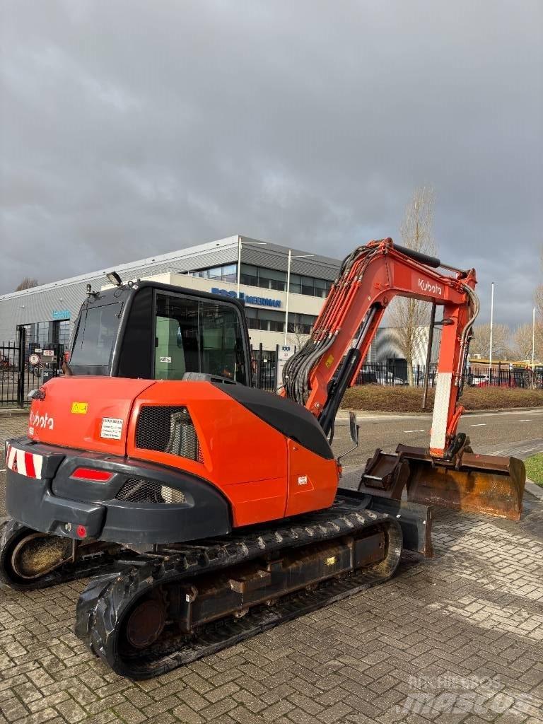 Kubota KX080-4a Середні екскаватори 7т. - 12т.