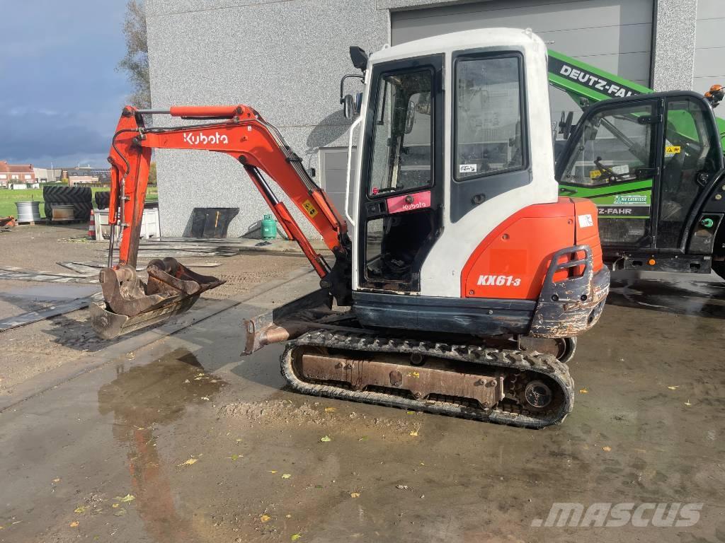 Kubota KX 61-3 Міні-екскаватори < 7т