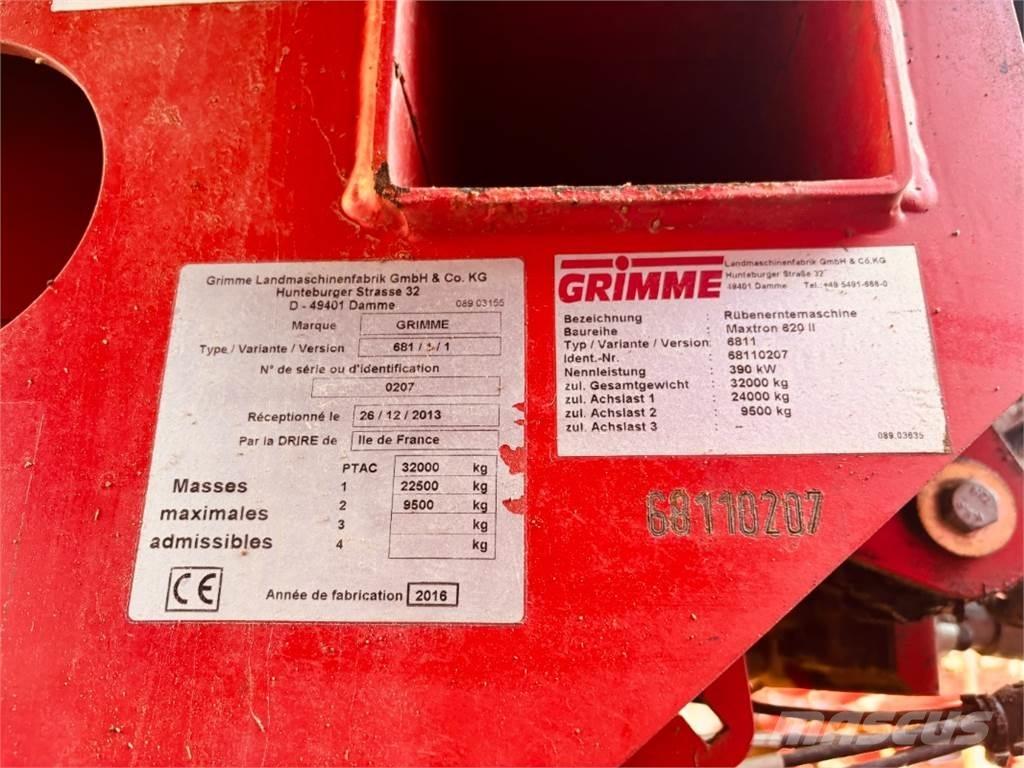 Grimme MAXTRON 620 Бурякозбиральні комбайни