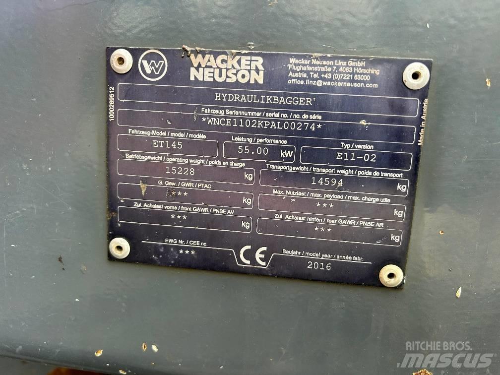 Neuson ET145 Гусеничні екскаватори