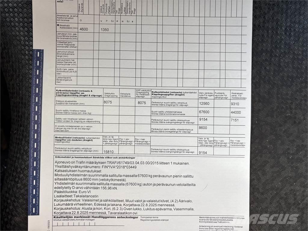 Renault T460 6x2 Фургони